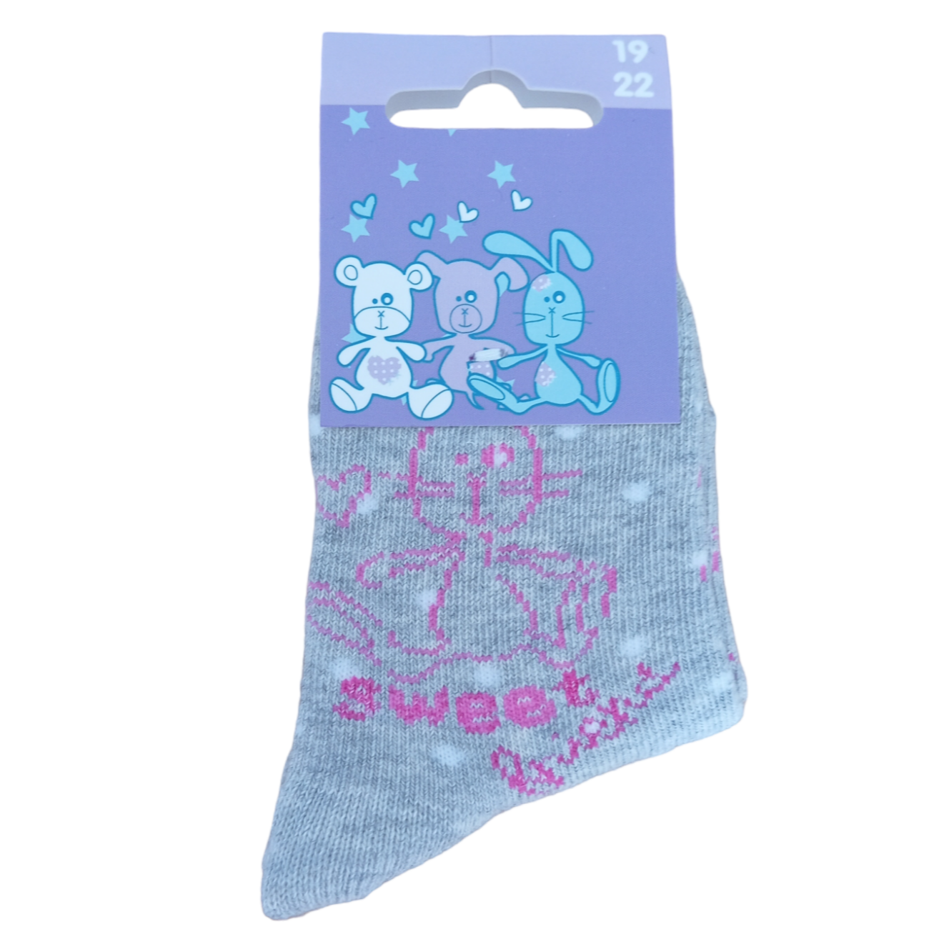 Chaussettes enfant tailles 19/22 et 23/26
