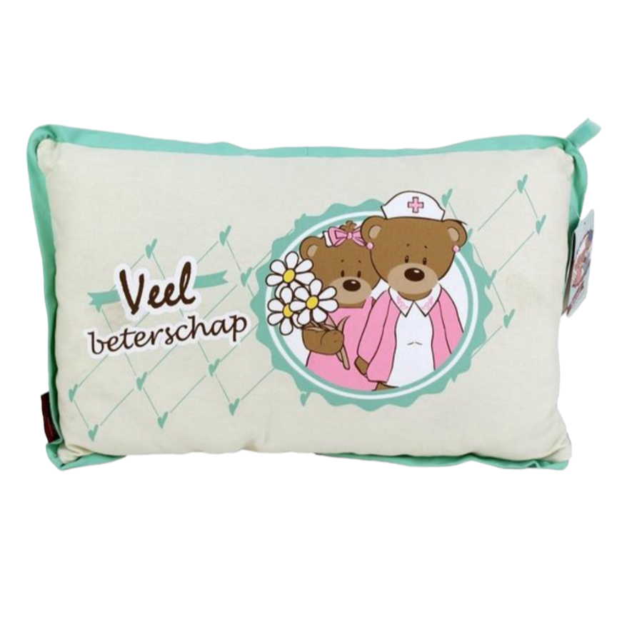 Coussin Rectangulaire Décoratif Chambre d'Enfant "Veel Beterschap"