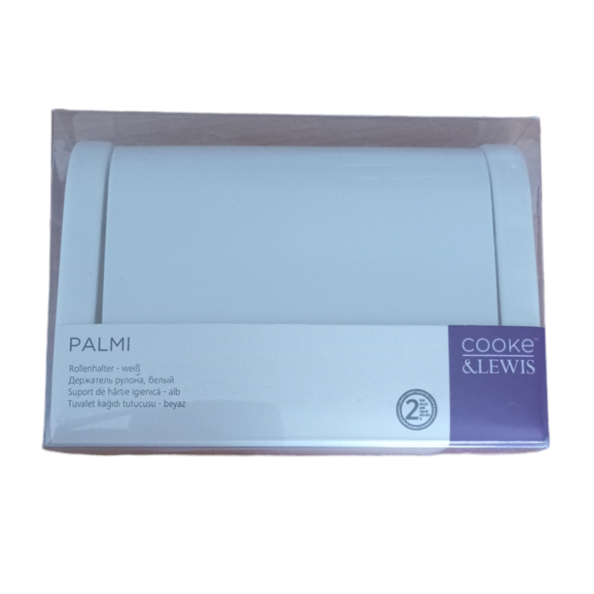 Weißer Toilettenpapierhalter von Cooke & Lewis