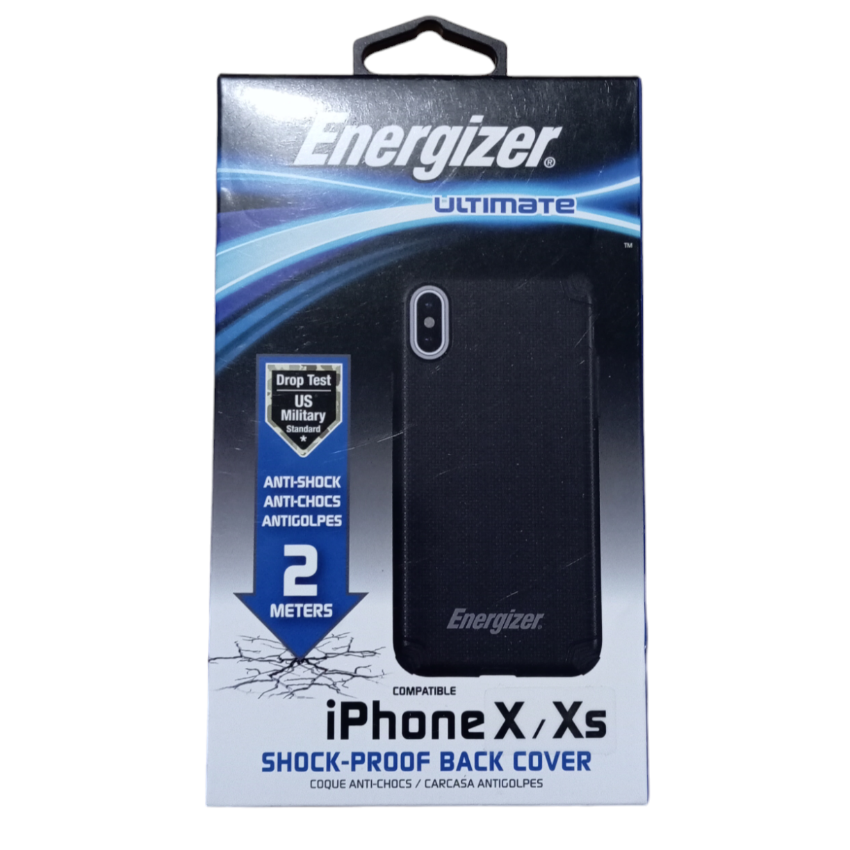 Anti-Schock-Hülle für iPhone X, Xs, Xs Max, Xr