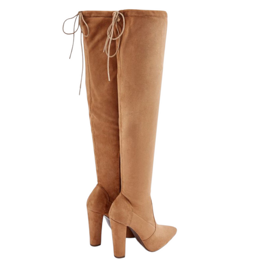 Bottes Justfab Modèle Cara Camel Taille 38
