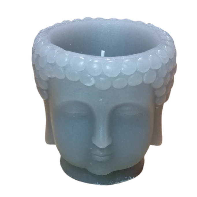 Zen Ambiance Buddha-Kopfkerze