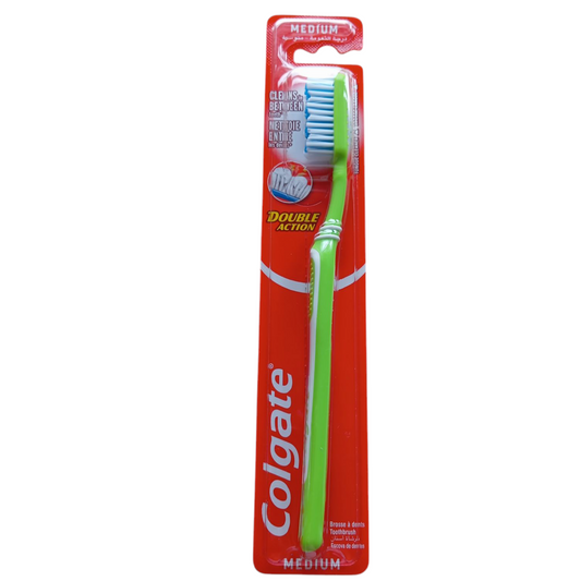 Brosse à dents colgate medium double action