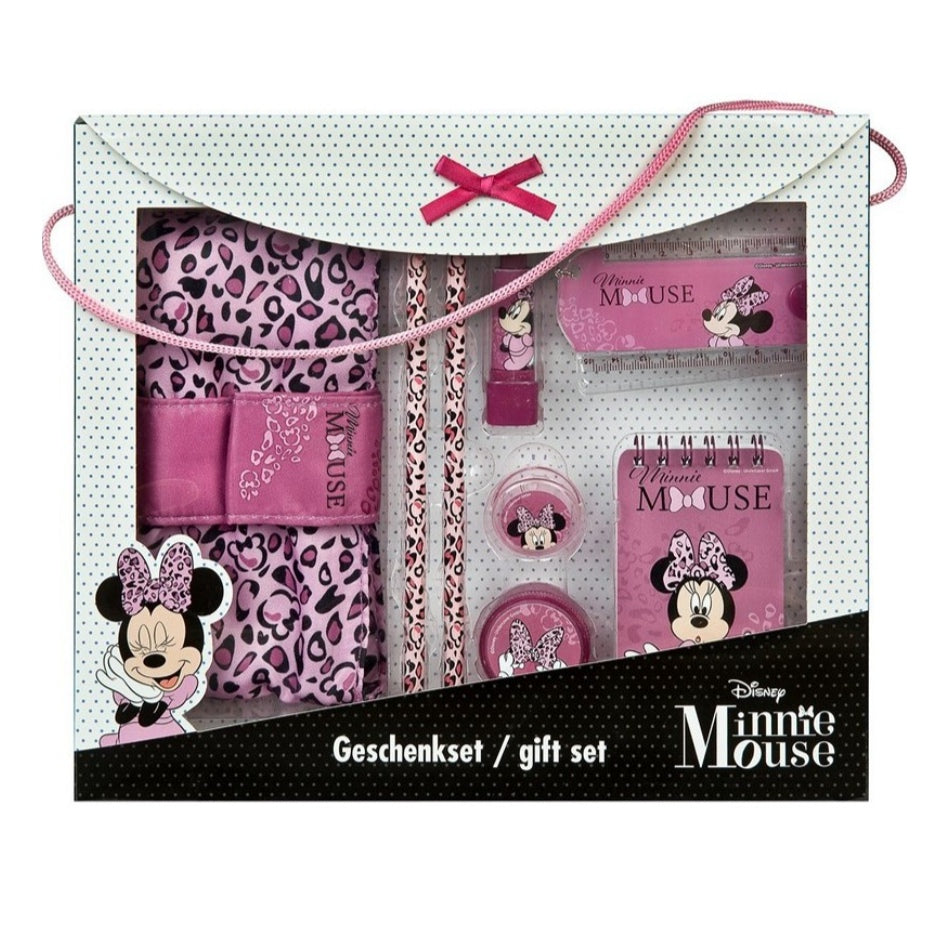 Coffret Papeterie Minnie Mouse 8 Pièces