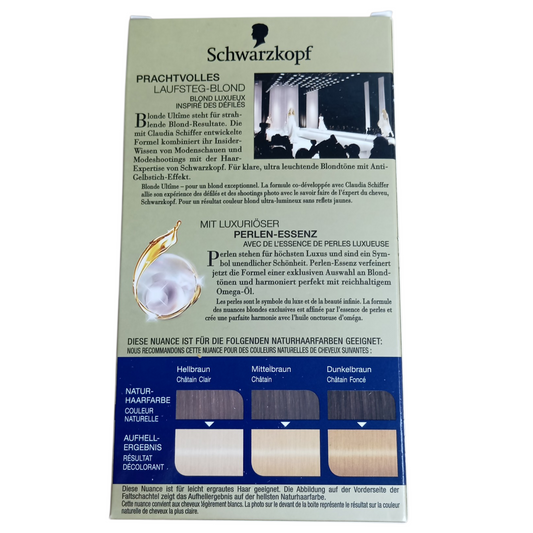 Coloration Blonde Ultime Schwarzkopf n°3 LXX