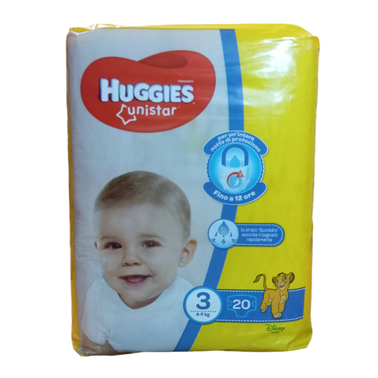 Huggies Unistar X20 Windeln Größe 3 (4 bis 9 kg)