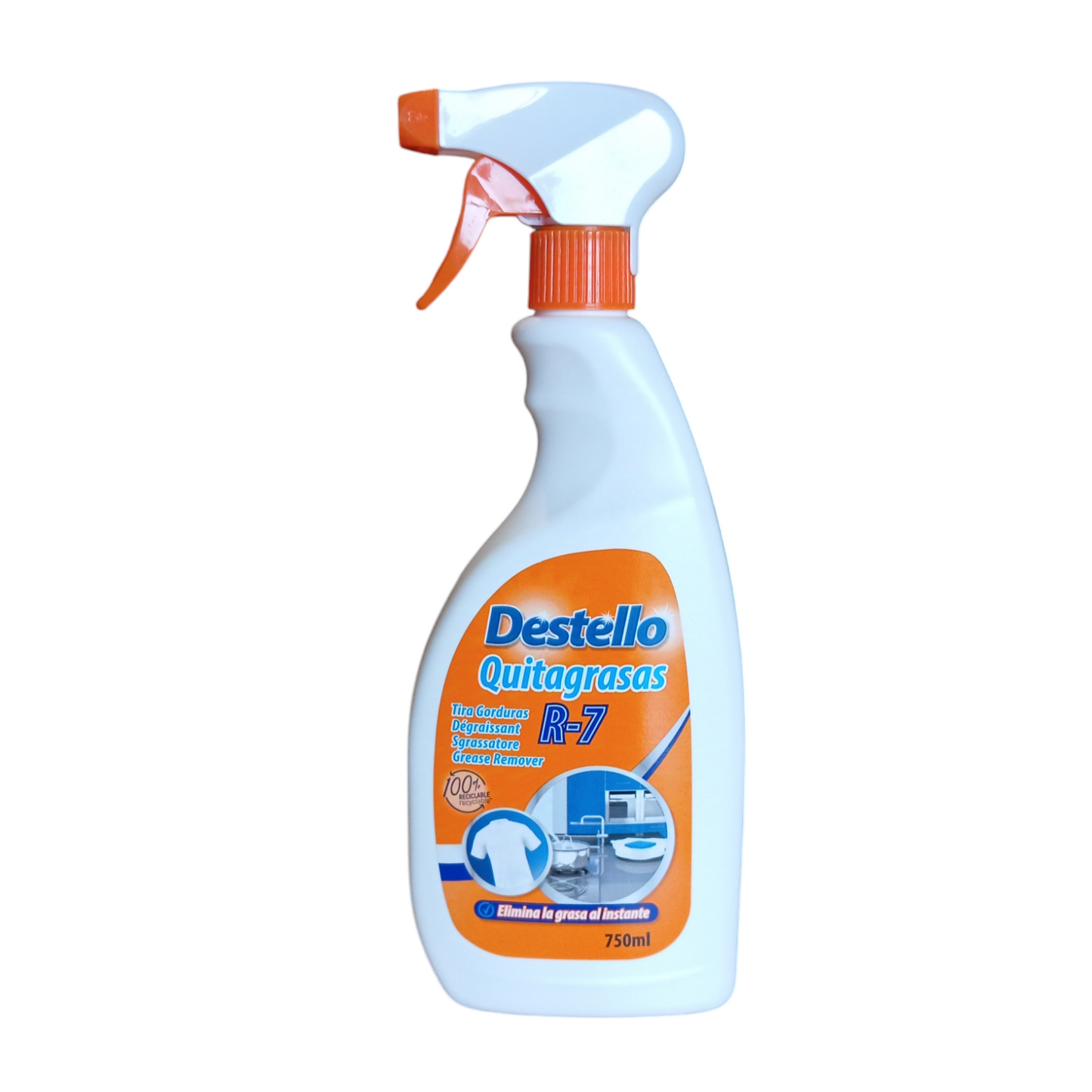 Destello Quitagrasas R7 Super Entfetter 750 ml