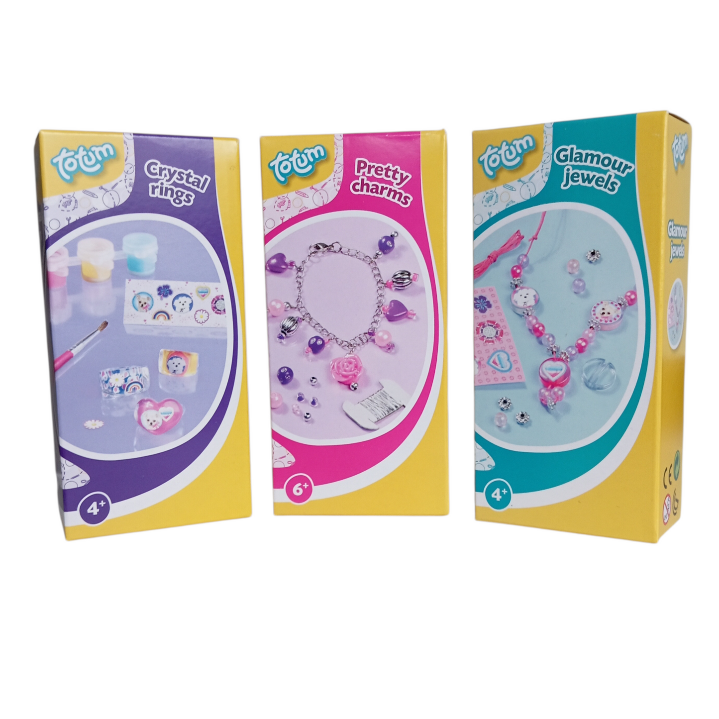 Coffret DIY Bijoux – 3 Modèles au Choix : Crystal Rings, Pretty Charms, Glamour Jewels