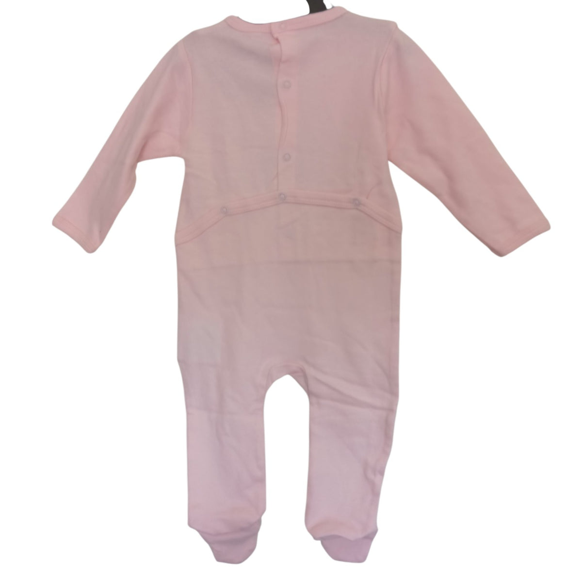 Pyjama bébé une pièce Pommette rose 9 mois – 2 modèles au choix