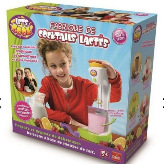 Let's Cook fabriquation de cocktails lactés Goliath