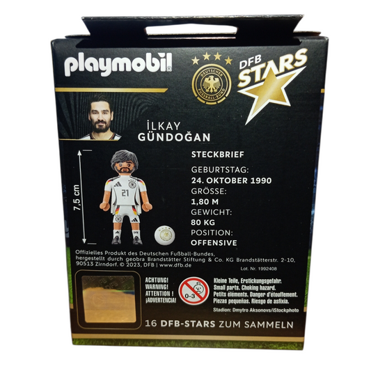 Playmobil 71668 Ilkay Gündogan Figurine Officielle DFB – Édition Limitée