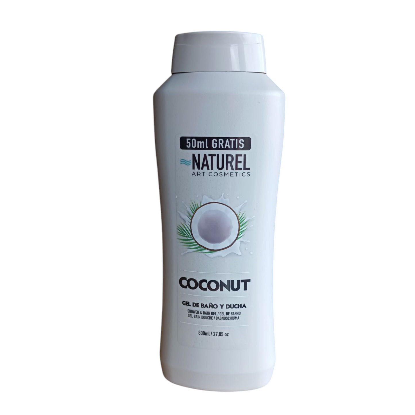 Gel Douche Naturel Art Cosmetics Coconut 800ml