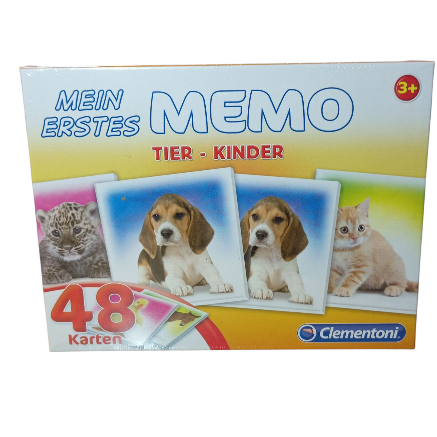 Jeu de Mémo tier Kinder les bébés animaux Clementoni