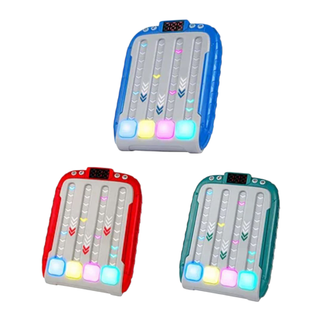 Jeu Électronique Fun Rhythm Hero avec Lumière et Son 18 Modes de Jeu