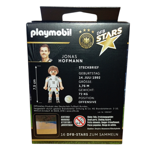 Playmobil 71667 Jonas Hofmann Figurine Officielle DFB – Édition Limitée