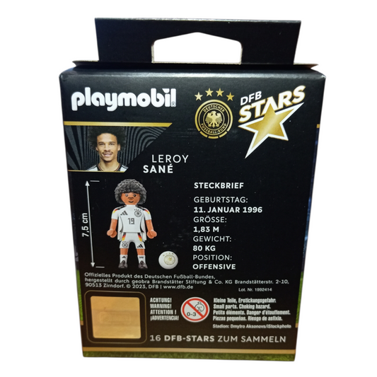 Playmobil 71674 – Leroy Sané Figurine Officielle DFB – Édition Limitée