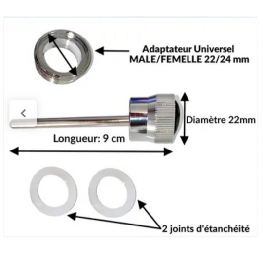 Economiseur D'eau a tige pour robinet standards