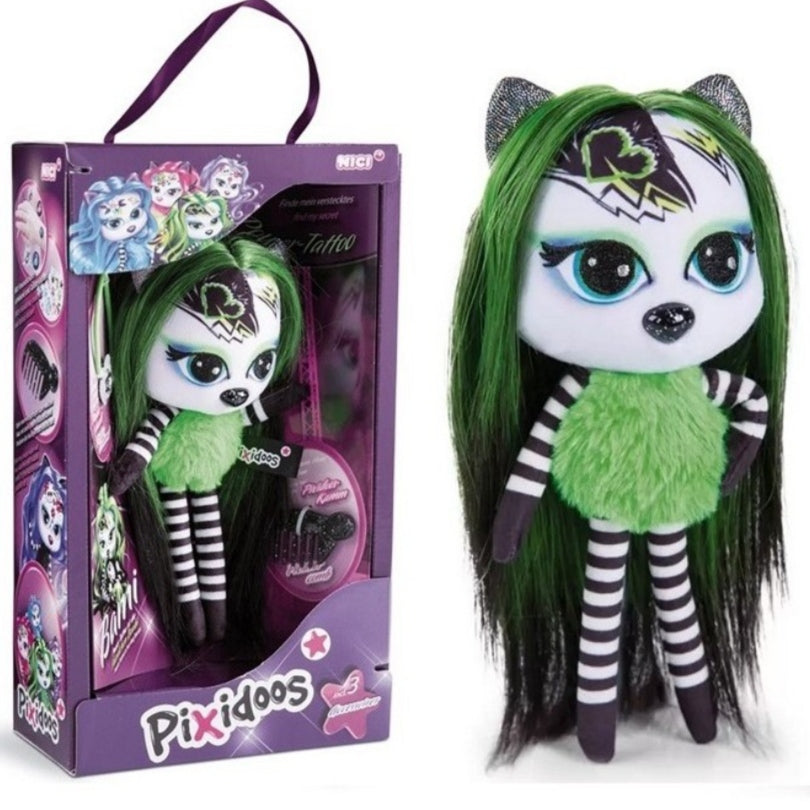 Poupée Peluche Nici Pixidoos 20 cm 4 modèles