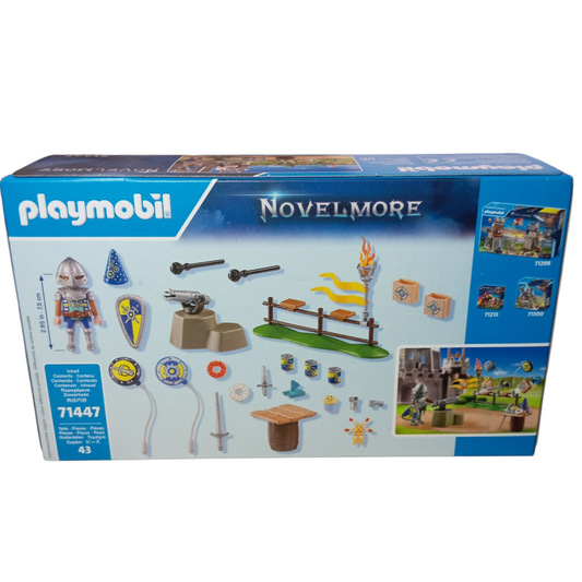 PLAYMOBIL 71447 – Chevalier et Décorations de Fête – Coffret Novelmore