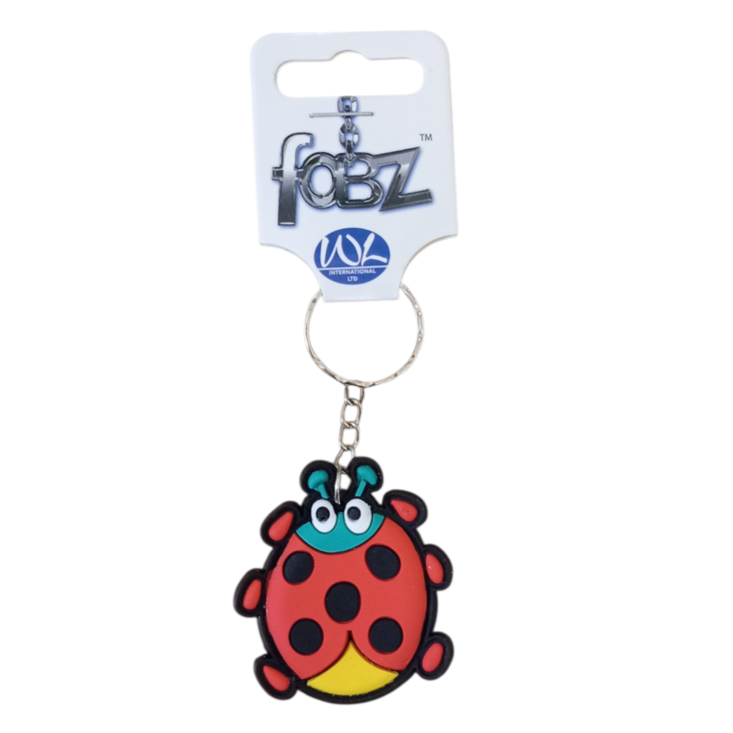Porte-clés Animaux Mignons Grenouille, Tortue, Canard et Coccinelle