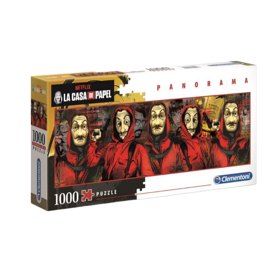 Puzzle Panoramique la Casa de Papel 1000 pcs Clementoni