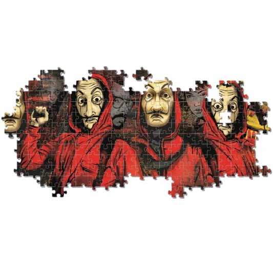 Puzzle Panoramique la Casa de Papel 1000 pcs Clementoni