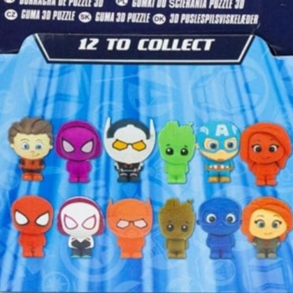 Gomme Casse Tête Marvel Puzzle Palz