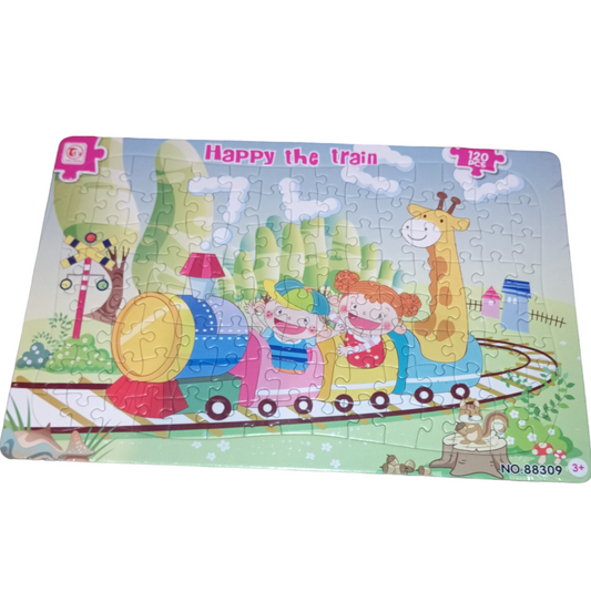 PUZZLE Enfants Papillon ou Train 120 Pcs