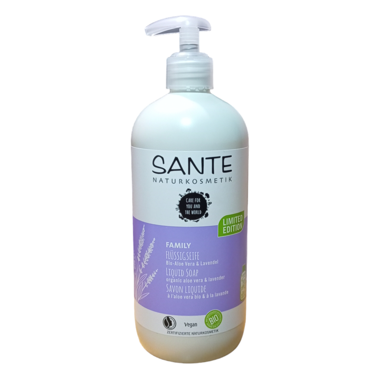 Gesunde flüssige Handseife Naturkosmetik Bio und Vegan 500ml