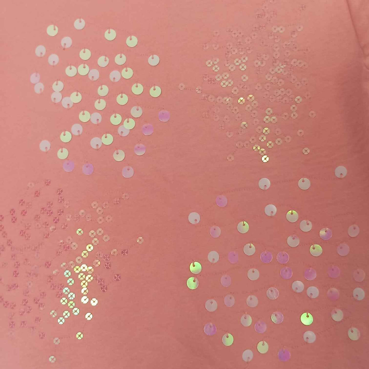 Sweat Rose à Sequins ELDYS Fille 6 Ans – 100 % Coton – Pull Enfant Brillant pour la Rentrée Scolaire