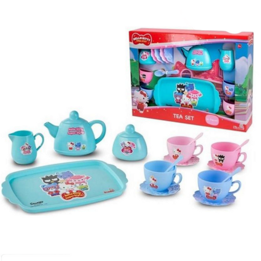 Service à Thé 16 Pièces Hello Kitty – En Plastique – Simba – Dès 3 Ans