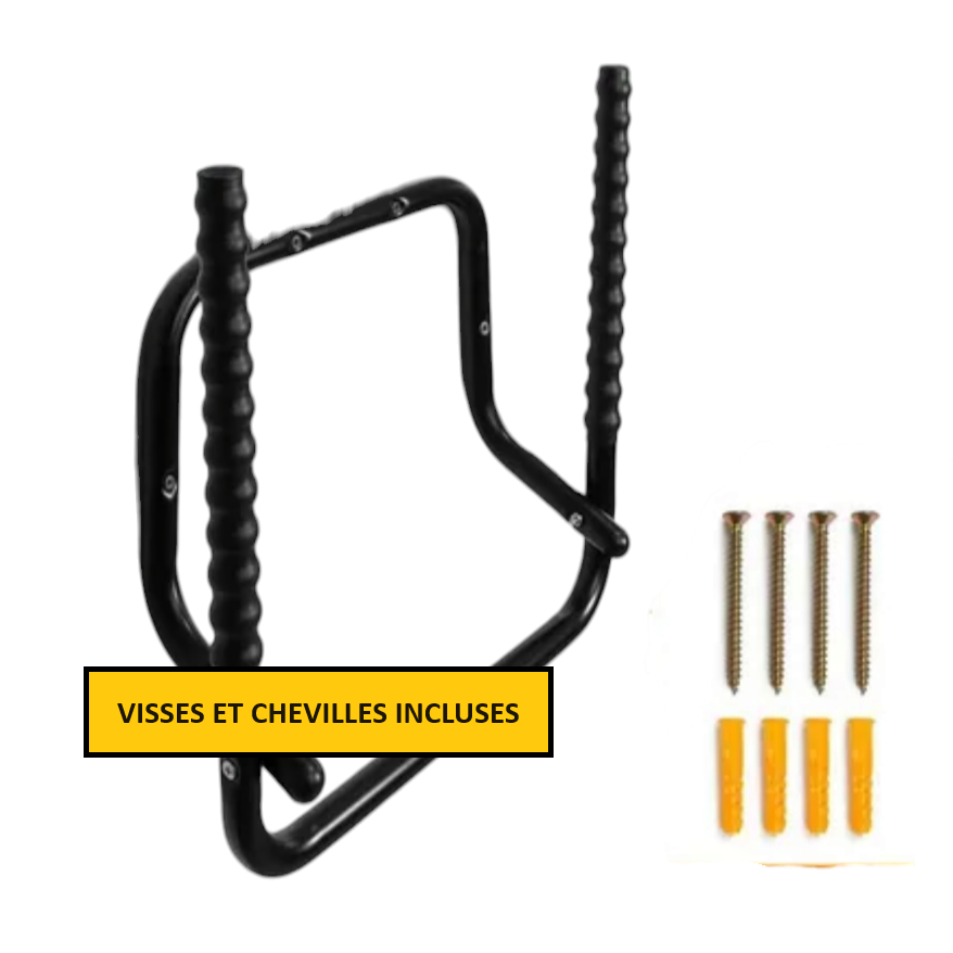 Zusammenklappbarer Fahrradhalter zur Wandmontage
