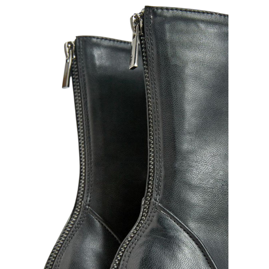 Bottines Femme Similicuir Noir JustFab Ivette - Taille 41