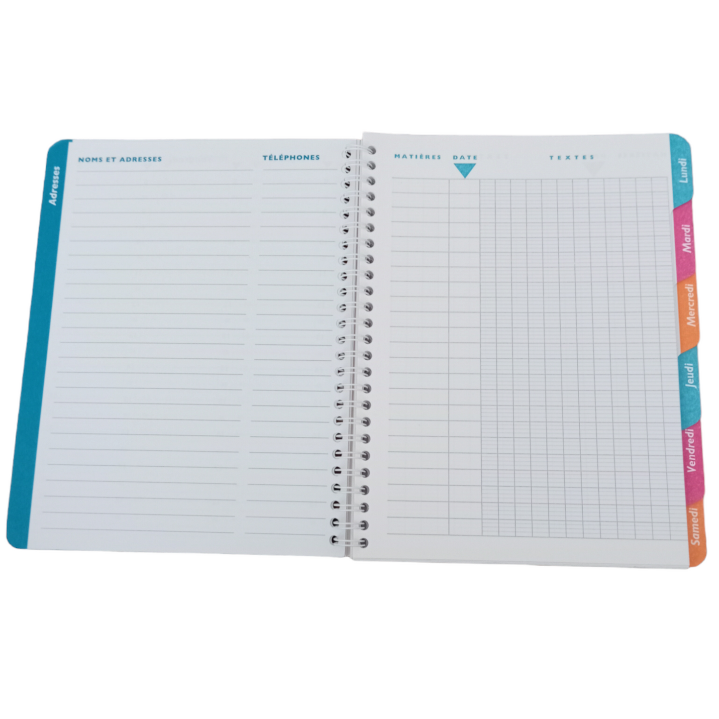 Cahier de texte Dinosaure ou Licorne