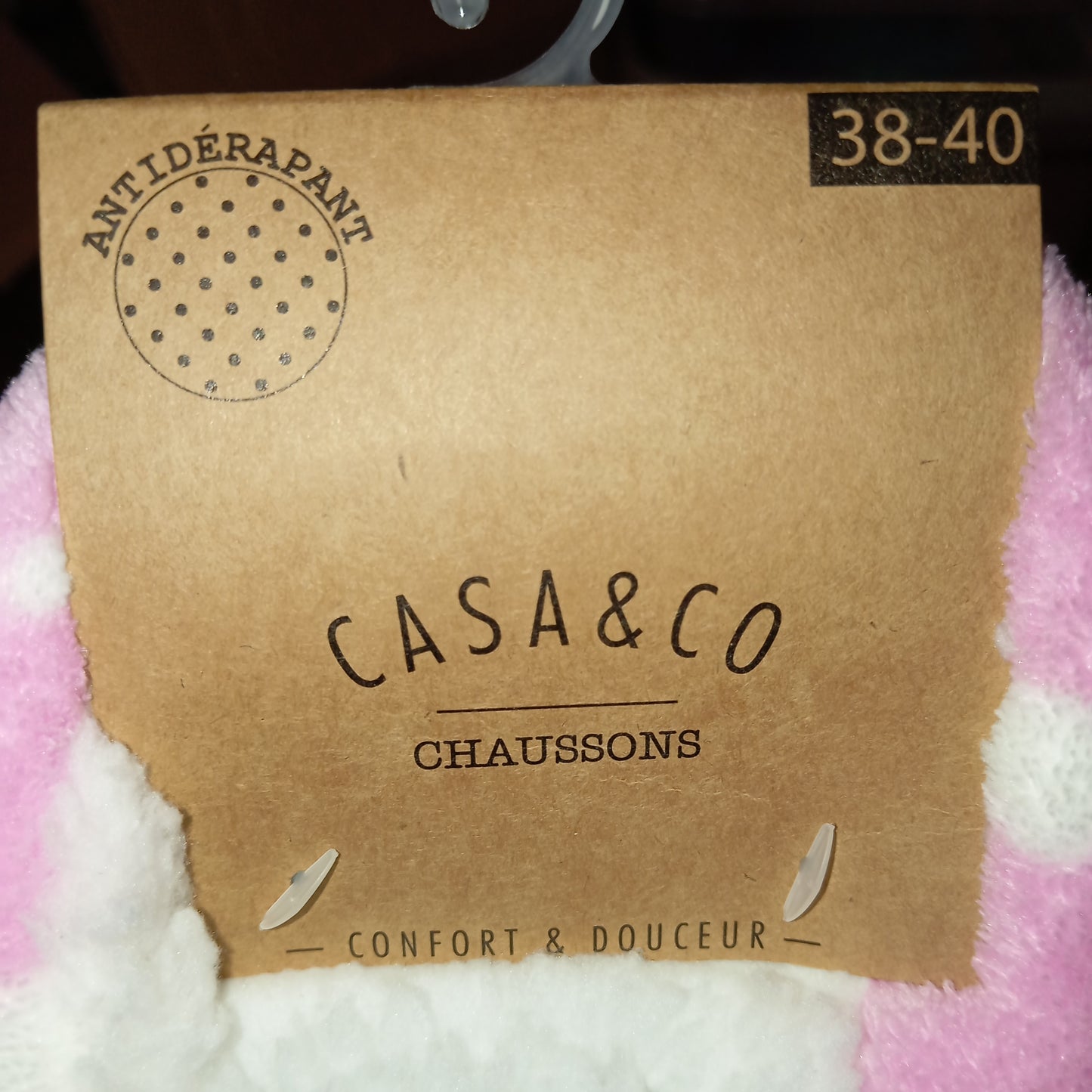 Chaussons Anti-Dérapants CASA & CO T 38/40