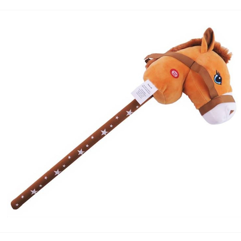 Cheval ou licorne bâton à chevaucher sonore