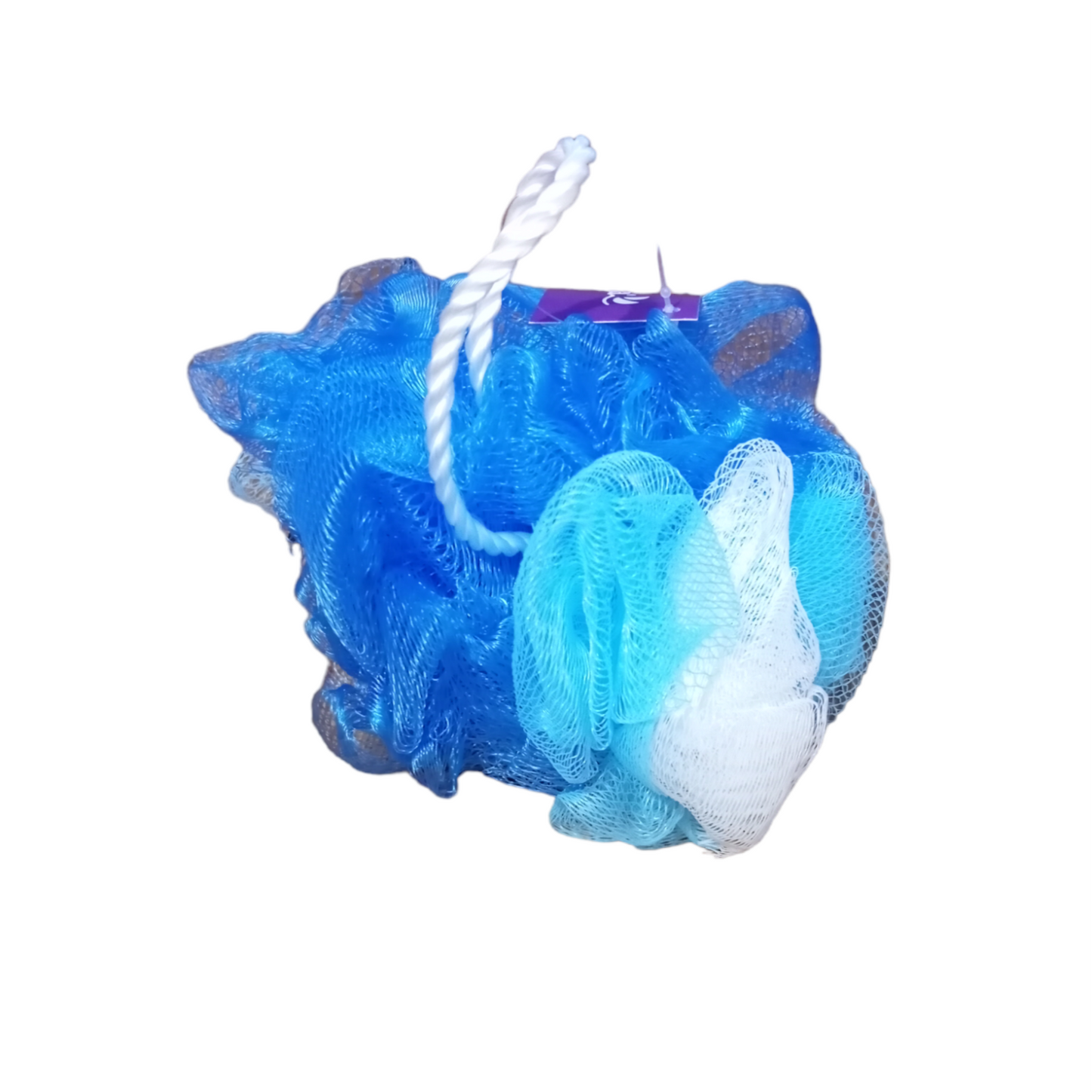 Rosa oder blaue Badeblume