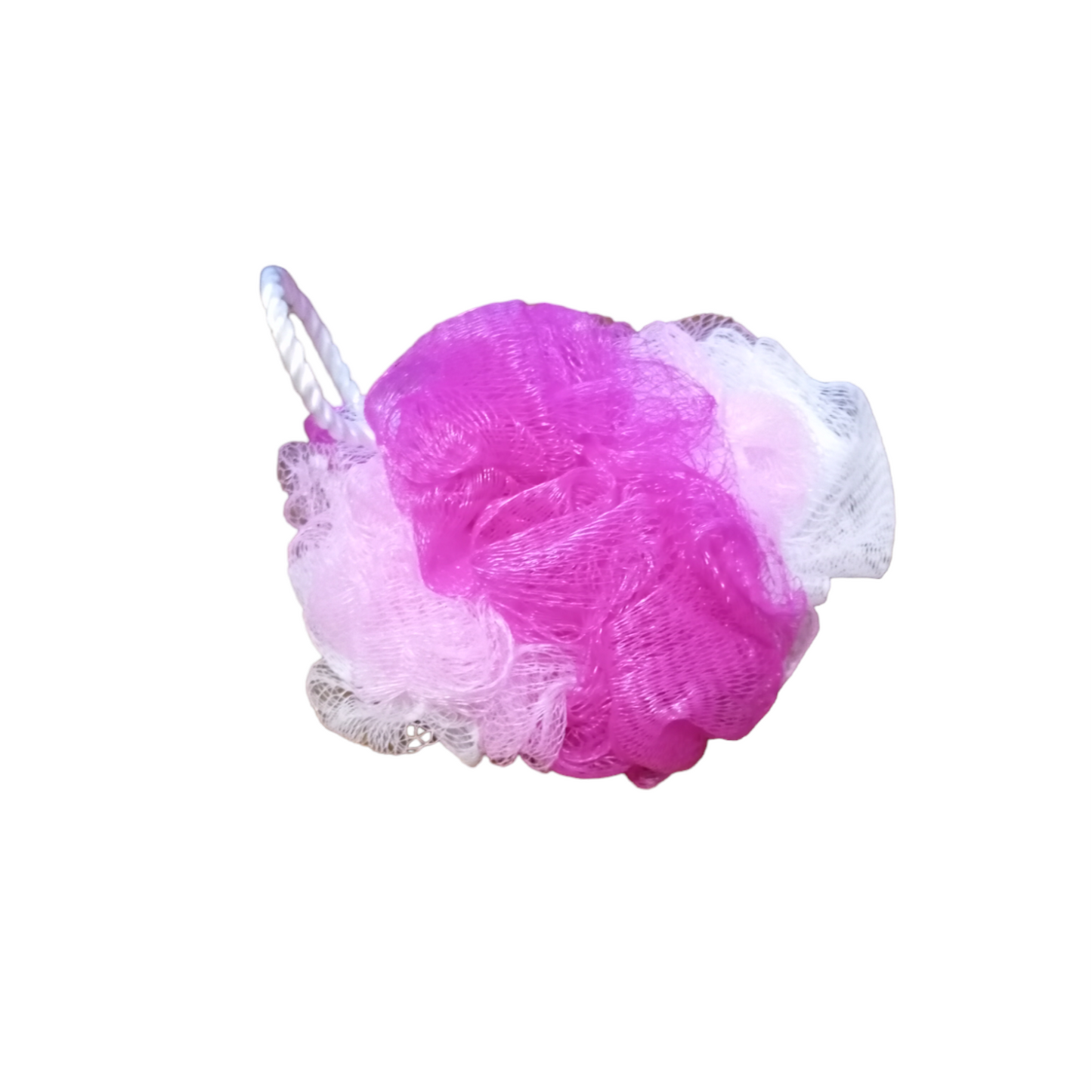 Rosa oder blaue Badeblume