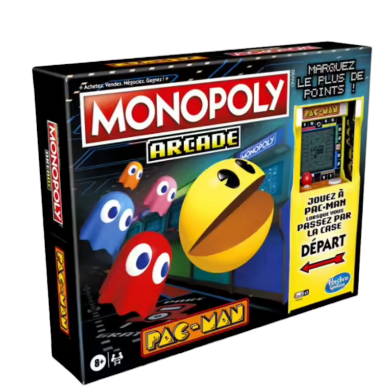 Französisches Arcade-Brettspiel Monopoly Pacman