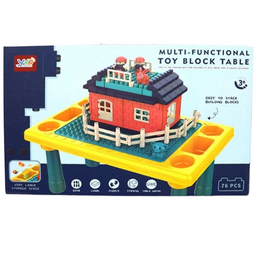 Table de construction Luna 76 Pcs dès 3 ans