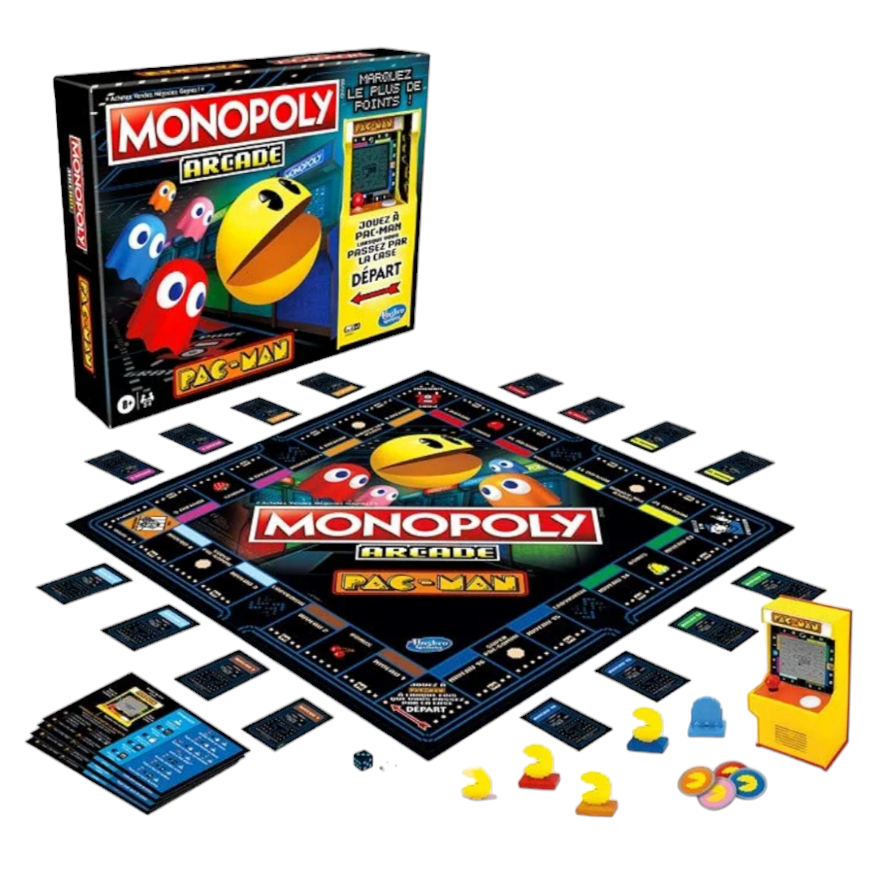 Französisches Arcade-Brettspiel Monopoly Pacman