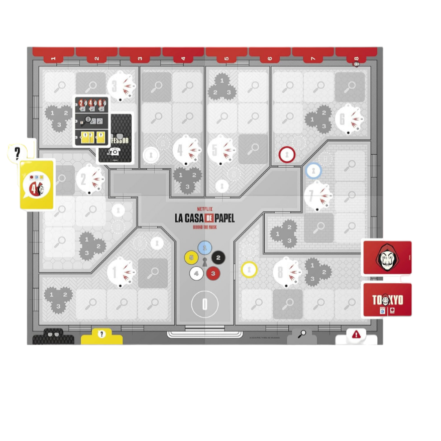 Brettspiel CASA DE PAPEL