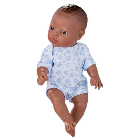 Poupons Africain BERJUAN Fille ou Garçon 30 cm
