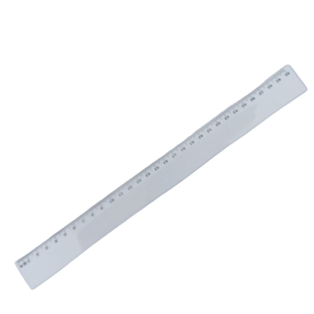 Règles en plastique transparentes 20 ou 30 cm