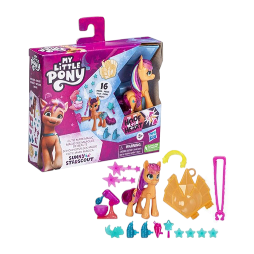 M'y little pony sunny starscout magie des marques de beauté