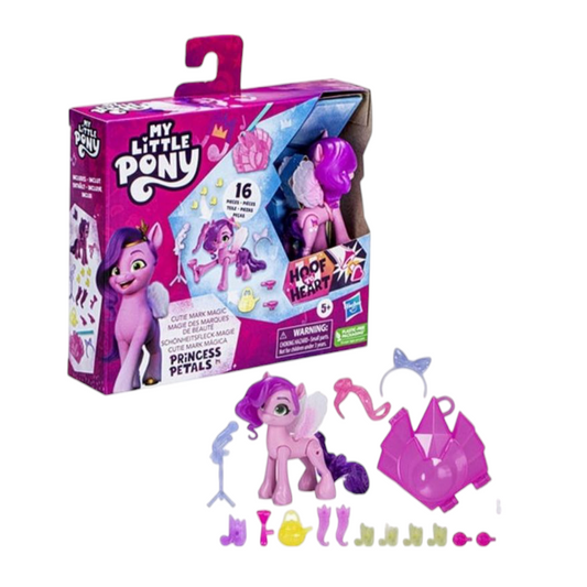 My Little Pony – Princesse Ruby Pétales Magie des Marques de Beauté avec accessoires