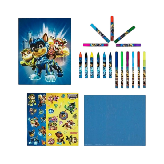 Coffret coloriage de luxe Paw Patrol