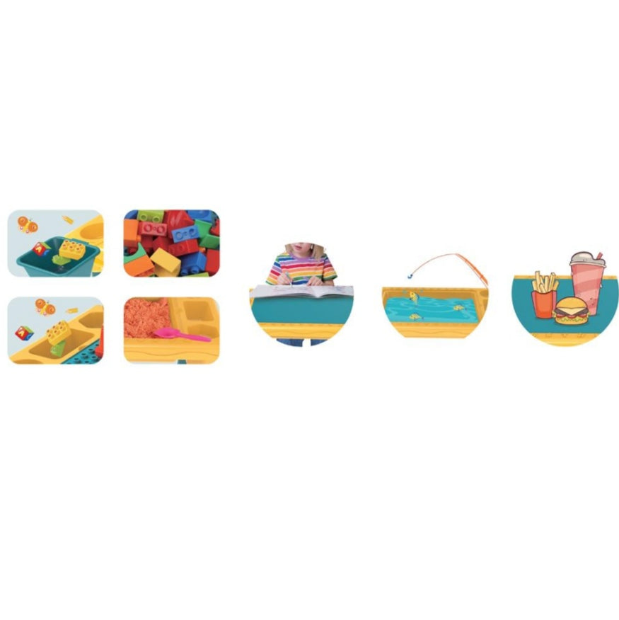 Table de construction Luna 76 Pcs dès 3 ans