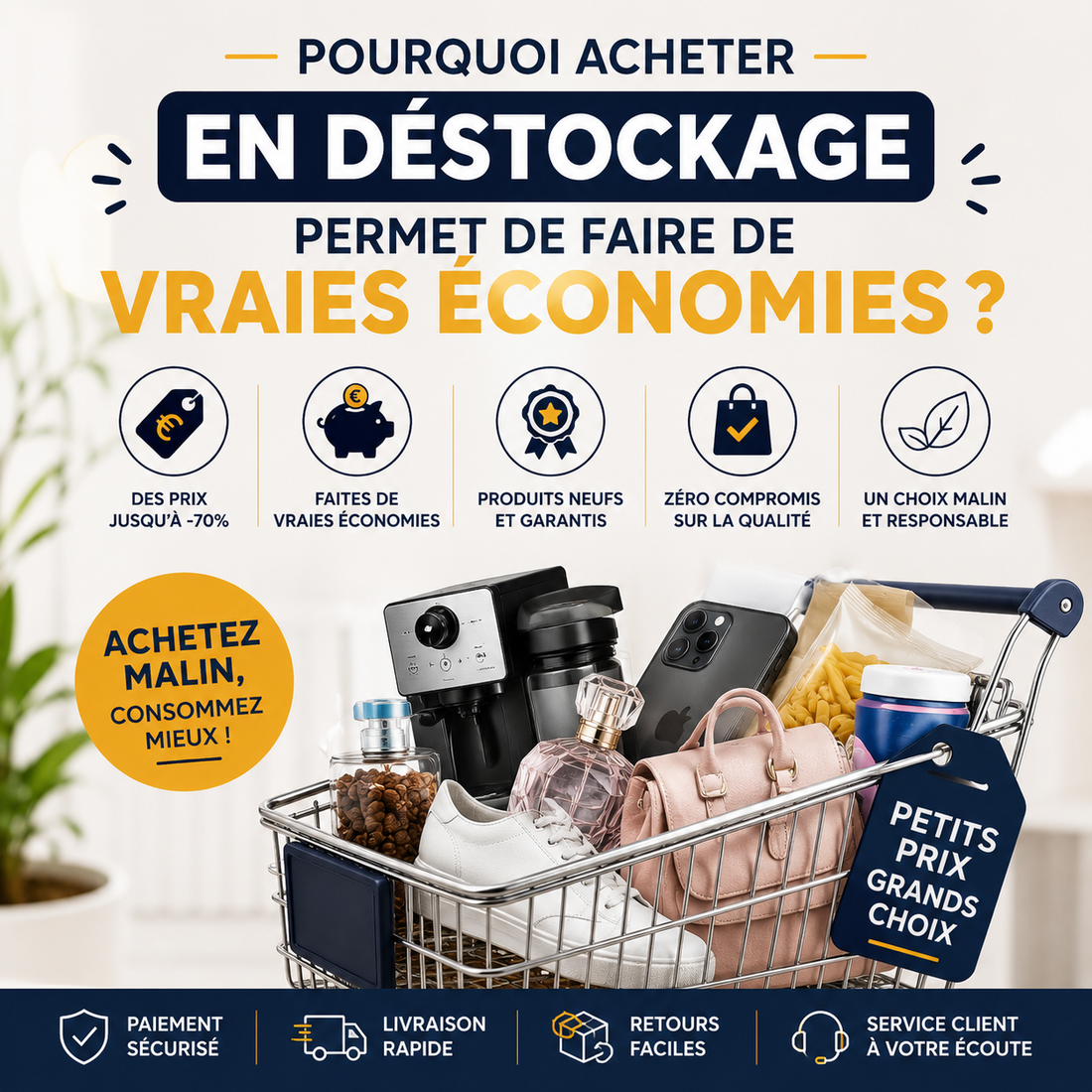 Pourquoi acheter en déstockage permet de faire de vraies économies ?