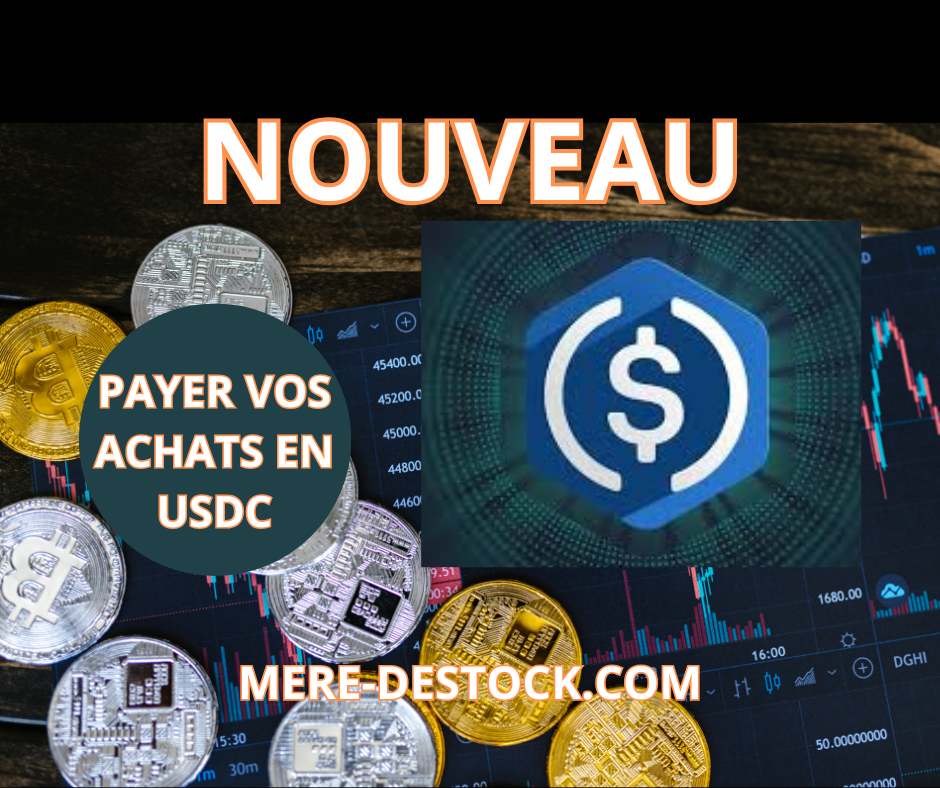 Payer en USDC depuis plus de 450 portefeuilles de cryptomonnaies sur Mère Destock : tout ce qu’il faut savoir !